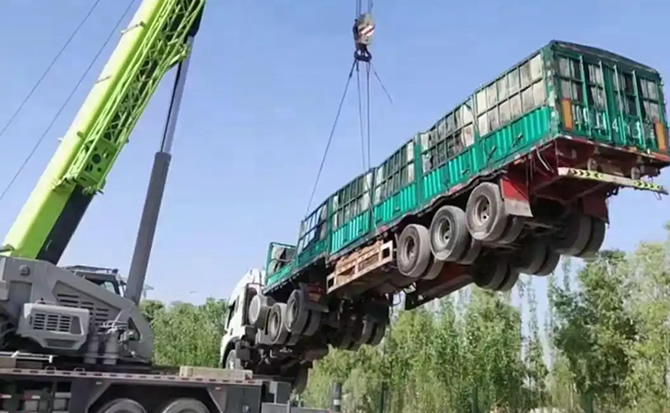 明光道路脱困救援案例